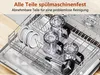 Dishwasher rack with ice cream maker parts. Podgląd zdjęcia produktu