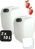 Trevendo 2er-Set Wasserkanister 10 Liter Produktbild-Vorschau 1