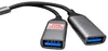 USB Y Splitter Kabel USB 3.1 C Stecker zu Dual USB Buchse Produktbild-Vorschau 9