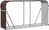 vidaXL Přístřešek na palivové dřevo hnědý 180x45x100 cm Náhled obrázku produktu 6