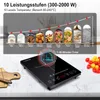 AMZCHEF Płyta indukcyjna, Pojedyncza płyta indukcyjna 2000W Podgląd zdjęcia produktu 2