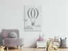 Vlies Leinwandbild - Balloon Travel (1 Part) Vertical 20x30 Produktbild-Vorschau 2
