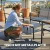 Outsunny tuinmeubelset, zithoek voor 4 personen, ademende Productafbeelding-voorbeeld 5