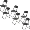 6er Set Klappstuhl Balkon Gartenstuhl Rattan-Optik Produktbild-Vorschau 1