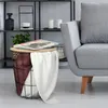 Masa Home&Styling Collection, metal/lemn, 39x41 cm, Podgląd zdjęcia produktu 3