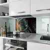 Küchenrückwand Spritzschutz Glas mit Motiv Pferdeauge 40 x Produktbild-Vorschau 2
