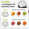 YASHE Zerkleinerer BM-217A, 500 W, 2 Schüsseln, 2 Stufen Produktbild-Vorschau 2