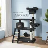 Kratzbaum Marcel 141 cm inklusive Treppe, Spielkordel und Produktbild-Vorschau 7