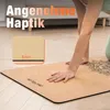 DH FitLife Kork Yogamatte, rutschfest, nachhaltig & Produktbild-Vorschau 4