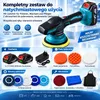 Akumulatorowa polerka 21V MAX, polerka mimośrodowa 150 mm, Podgląd zdjęcia produktu 8