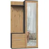 A wardrobe set with a mirror and coat hooks. Produktbild-Vorschau
