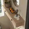 Scaffale sospeso con ante, marrone, moderno, stile loft, Anteprima dell’immagine prodotto 2