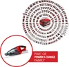 Einhell aspirapolvere a batteria TE-VC 18 Li solo 540 ml Anteprima dell’immagine prodotto 42