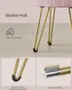 SONGMICS Sitzhocker, Hocker mit Stauraum, Samt Produktbild-Vorschau 4
