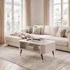 Idohome - Couchtisch AURA mit Ablagefläche 80x42x60 cm, Produktbild-Vorschau 4