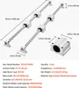 SucceBuy Guide lineari SFC25, set di 2 1000 mm con 4 Anteprima dell’immagine prodotto 7