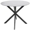 Lesli Living - Gartentisch Crest - Schwarz - Ø90x73cm Produktbild-Vorschau 4