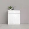Sideboard NAIA Buffet Commode Blanc brillant Voir les images du produit 9