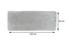 Tendance Tapis de bain gris 50 cm x 120 cm Décoration de Voir les images du produit 4