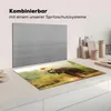 KitchenYeah© Herdabdeckplatte Elefant - Tiere - Wald - Produktbild-Vorschau 3