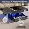 UnboxG Couchtisch 78×78×43 cm Schwarz, Hochglanz Produktbild-Vorschau 7