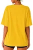 Reichstadt Damen Oversized T-Shirt 24RSW058 Yellow L Produktbild-Vorschau 2