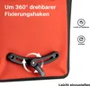 Wiltec Gepäckträgertasche rot, Fahrradtasche Gepäckträger Produktbild-Vorschau 6