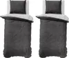 Winter Bettwäsche Teddy Plüsch 135x200 + 80x80 Bettbezug Produktbild-Vorschau 2