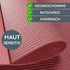 LILENO SPORTS Yoga Matte Bordeaux (180x60cm) inkl. Produktbild-Vorschau 3