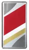 Naklejka DS Performance 3D Official, 60 x 33 mm Podgląd zdjęcia produktu 2