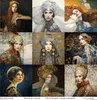 ITD COLLECTION Setz 11Stk 30x30cm Papier pour Scrapbooking Voir les images du produit 22