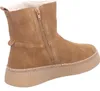 A single brown boot is shown from the side against a white background. Voir les images du produit