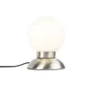Stolná lampa LED - biela - niklové farby - sklo - 4-cestný Náhľad obrázku produktu 7