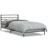 The Living Store Bettgestell Grau Sonoma 90x200 cm Produktbild-Vorschau 4