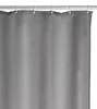 WENKO Rideau de douche anti-moisissure Uni Grey Polyester Voir les images du produit 12