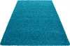 Teppich Wohnzimmer Hochflor Einfarbiges Design Langflor Produktbild-Vorschau 2