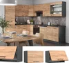 Hängeschrank Vicco Fame-Line Goldkraft Eiche 60 cm Flach, Produktbild-Vorschau 2