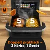 ProfiCook Doppel-Heißluft-Fritteuse PC-FR 1313 H Produktbild-Vorschau 3