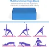 2 Stueck EVA Yoga Blocks 1 Stueck Baumwolle Yoga Strap Produktbild-Vorschau 6