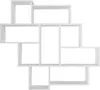 Skye Decor, Parola - White, Wandregale, Weiß, 115,5 x 103,5 Produktbild-Vorschau 8