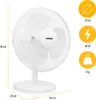 Ventilateur de table 30cm 40w 3 vitesses blanc - Tristar - Voir les images du produit 7