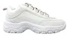 A white Fila sneaker is shown from the side against a white background. Anteprima dell’immagine prodotto
