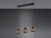 Suspension BIDAR noire 3xE27x28W en métal, dimensions : Voir les images du produit 9