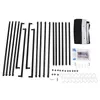 Cabine d'essayage portable noire avec rideau occultant pour Voir les images du produit 3