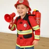 Feuerwehrmann-Kostüm für Kinder inkl. Zubehör – Set mit Produktbild-Vorschau 4