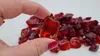 Roter Glas-Splitt 3–5 cm 1 kg – Dekorative Glassteine für Produktbild-Vorschau 4
