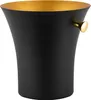 Morleos Sektkühler rund 21,8x22cm 920g Classic | Schwarz Produktbild-Vorschau 1
