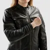 Rebelhorn Hunter 2 Damen Motorrad Lederjacke, vintage Produktbild-Vorschau 4