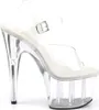 ADORE-708 Damen Sandale von Pleaser, Transparent  , EU 38, Produktbild-Vorschau 5