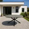 DEGAMO Ausziehtisch LYON 140cm/200x140cm Alu anthrazit + Produktbild-Vorschau 7